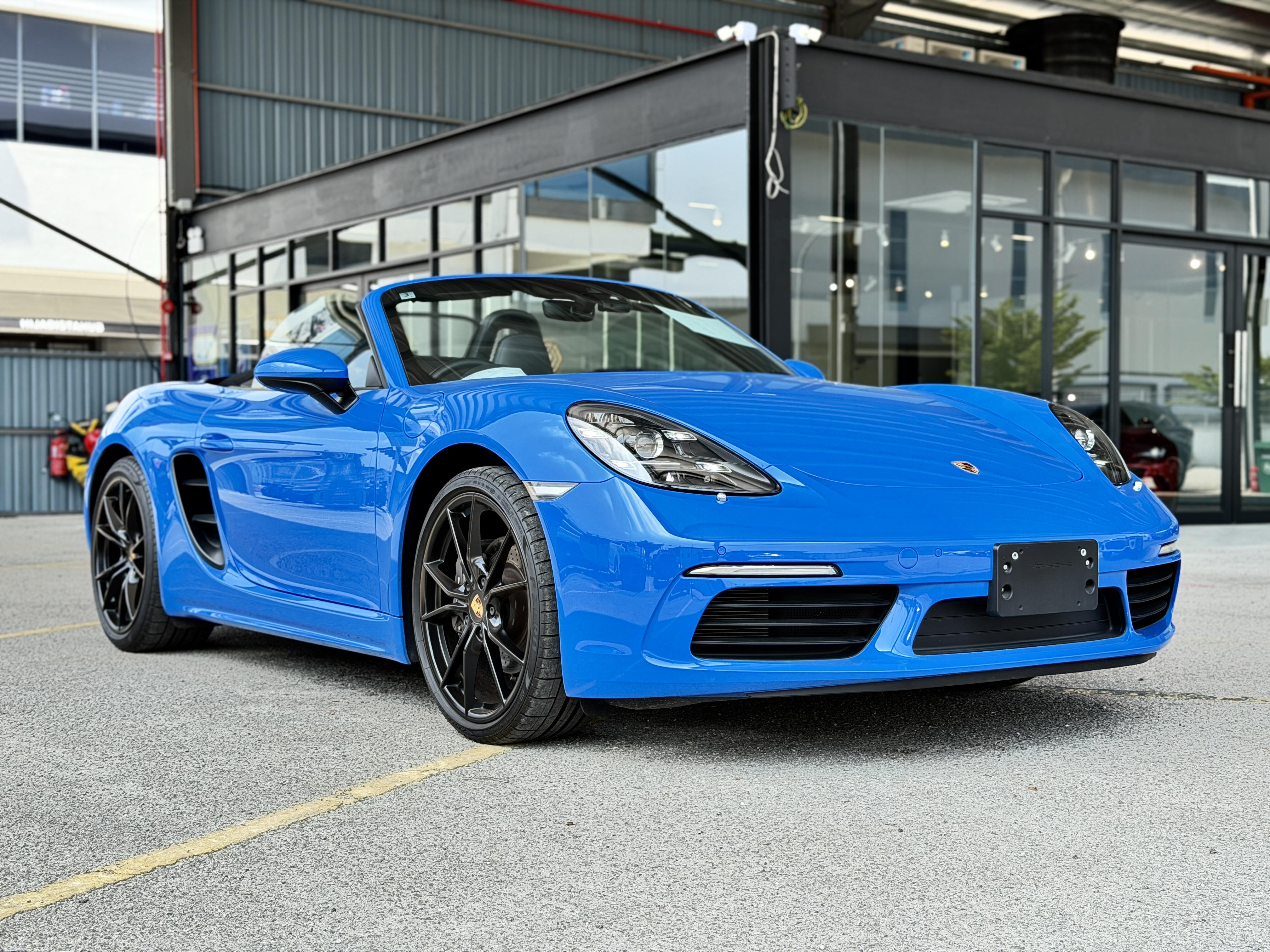 2022 PORSCHE 718 BOXSTER PDK 2.0(A) (SHARK BLUE)